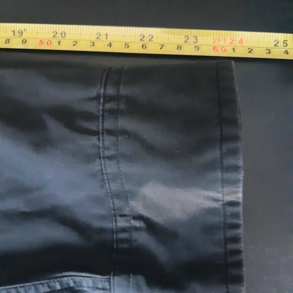 Bosa Mandarin Collar SZ M Men's Black Cotton Button Up Shirt - Picture 11 of 12